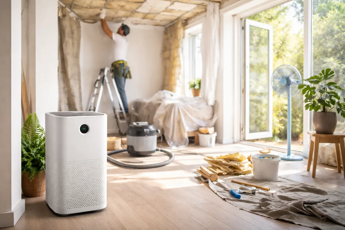 Comment améliorer la qualité de l'air intérieur lors de travaux de rénovation énergétique