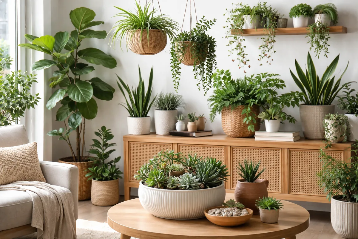 Comment créer un jardin intérieur avec des plantes et des succulentes