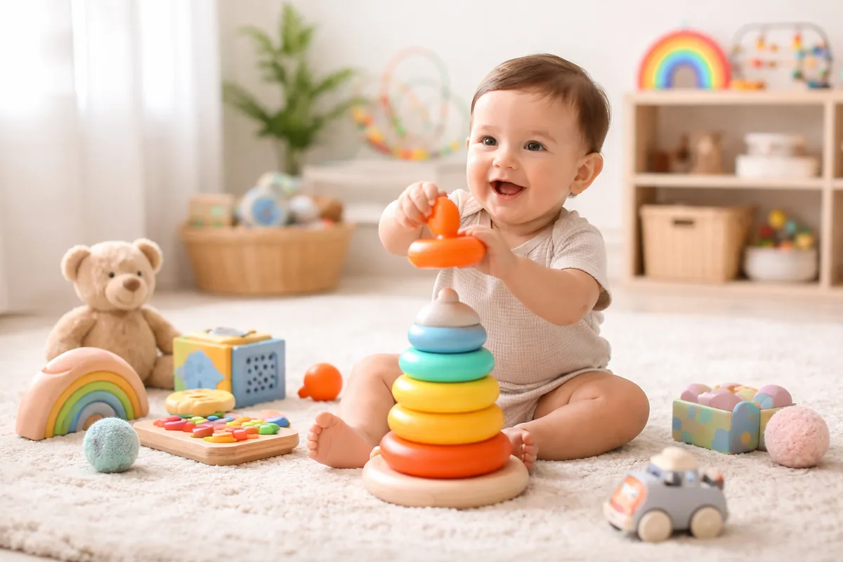 Comment choisir les jouets idéaux pour le développement de bébé