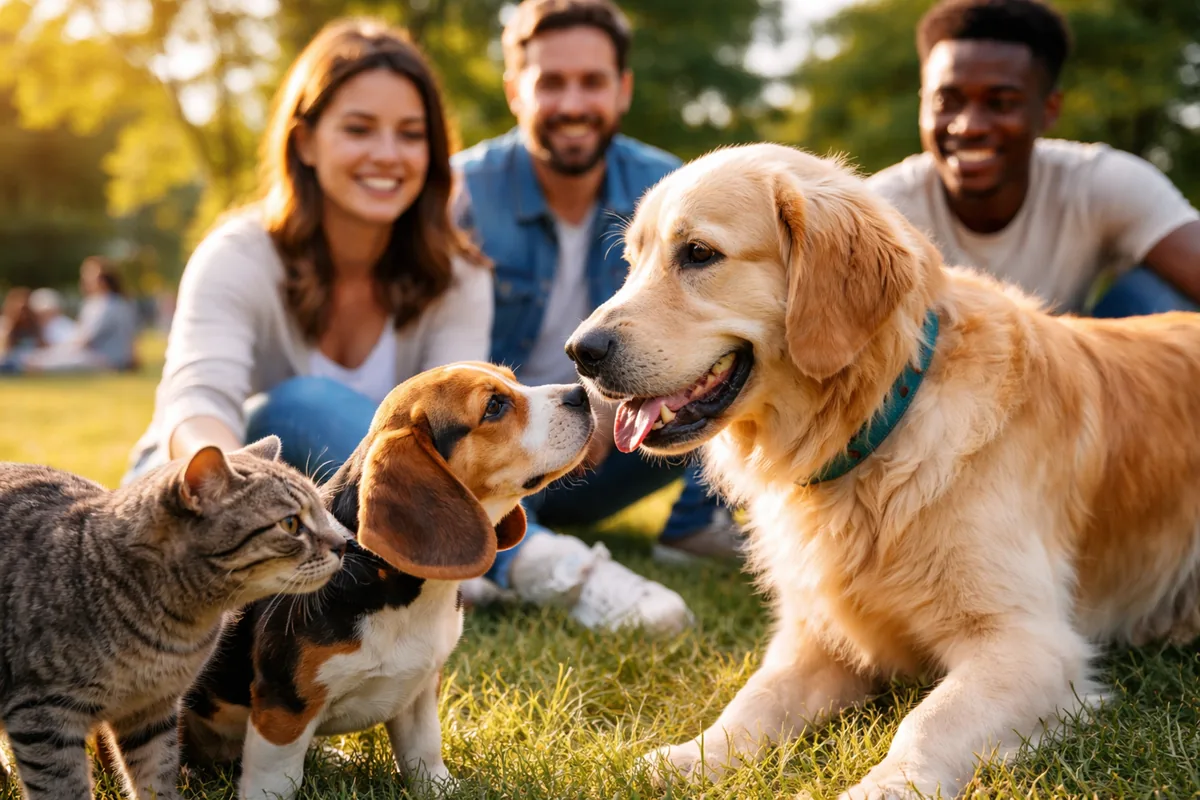 Comment apprendre à son animal à socialiser avec d'autres animaux et humains